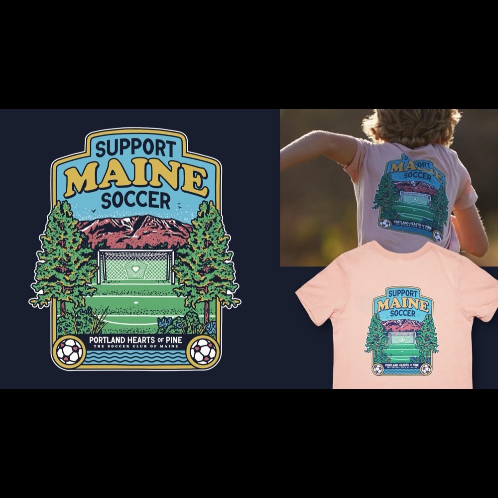 Portland Hearts of Pine Summer Merch